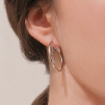 N.half Hoop Earrings
